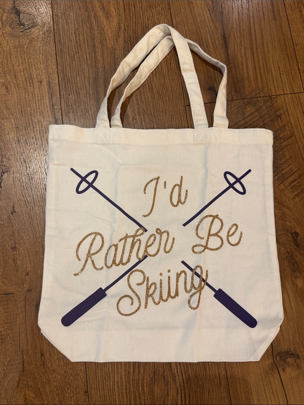 Ski Tote Bag
